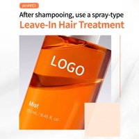 Olio Spray per Capelli Senza Risciacquo con Olio di Jojoba e Burro di Karité, Trasparente, Lisciante, Texturizzante, Idratante, Ipoallergenico, Leave-In