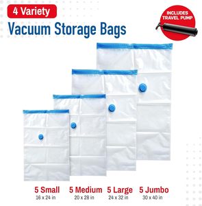 Bolsas de Almacenamiento al Vacío Plegables Ecológicas que Ahorran Espacio, con Bomba Manual, para Sala de Estar, Gran Venta - Product Image 3