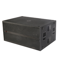 Subwoofer actif double 18 pouces Sub 9006, équipement audio, subwoofer de basses, système de sonorisation DJ