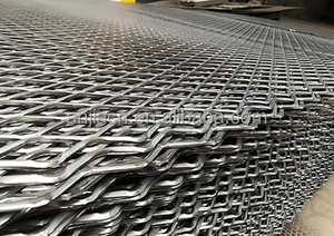 Anping nhà máy ngoài trời cá Quy mô Thiết kế trọng lượng mở rộng lưới kim loại Stretch lưới kim loại - Product Image 6