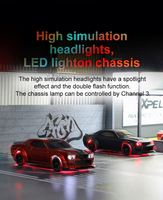 Voiture RC Turbo Racing C75 RTR 1/76 2.4G RWD Mini Truck Sportive Tout-Terrain avec Lumières LED, Modèle Entièrement Proportionnel pour Enfants