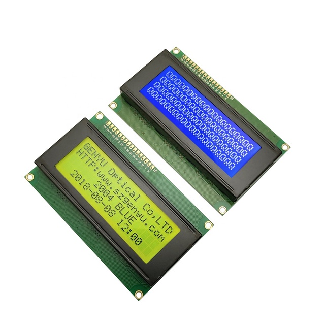 Factory Price STN/FSTN Blue/Y-G/Black Character Display Module 1601 1602  2004 COB LCD Character LCM Screen
