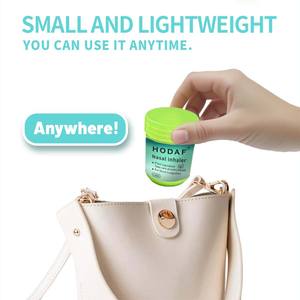 通気性を高めるためのメントール精油を含む伝統的な天然タイハーブ吸入器OEMは、より明確な鼻通路を促進します - Product Image 6