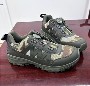 Chaussures de randonnée tactiques d'extérieur DFS05, camouflage, maille respirante, imperméables, toutes saisons, bottes pour hommes avec système de lacets rapides - Product Image 2