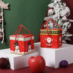 Cao cấp giáng sinh theo chủ đề Hộp quà tặng với chuỗi dập nổi và lớp phủ uv thanh lịch Giấy Hộp quà tặng cho kỳ nghỉ tặng quà - Product Image 3