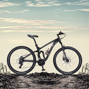 Bicicletta da Montagna Unisex ERMA <span class=keywords><strong>B</strong></span>-022 <span class=keywords><strong>26</strong></span> Pollici, 24/30 Velocità, Freno a Disco Idraulico, Telaio in Lega di Alluminio, Forcella Anteriore Bloccabile - Product Image 2