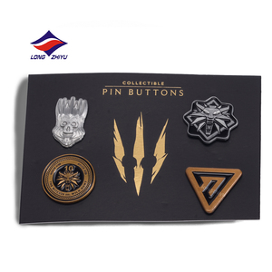 LZY 20Y Pin's en émail personnalisé, émail souple ou dur, motif dessin animé avec paillettes, badge métallique, impression UV, pin's de revers mignon <span class=keywords><strong>anime</strong></span>, personnalisable - Product Image 2