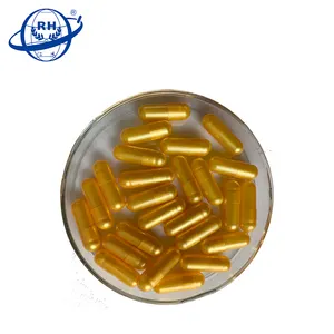 China custom tablet capsule royal gold pearl capsule gelatin capsule