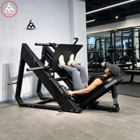 Équipement de musculation de haute qualité pour la musculation et l'entraînement physique, Machine à presser les jambes inclinée à 45 degrés à charge de plaques, usage commercial