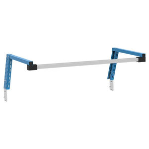 Fami 1015x686x307mm support aérien de rail en aluminium bleu pour établis - Product Image 1