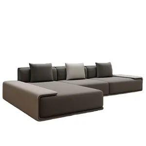 Bộ Nội Thất Phòng Khách Sofa Vải Phong Cách Bắc Âu Tối Giản Ghế Sofa Cao Su Giả Da Sang Trọng Nhẹ Kết Hợp Dùng Một Lần