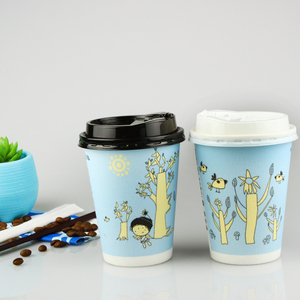 Cà Phê Xốp Đôi Tường Bọt Cách Điện Giấy <span class=keywords><strong>Cup</strong></span> - Product Image 5