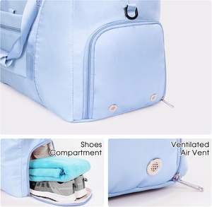 Échantillon gratuit Sac fourre-tout en toile de gym personnalisé avec logo imprimé Écologique Sac en toile de coton pliable pour transporter un tapis de yoga - Product Image 4