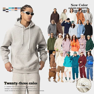 Sudadera con Capucha Extra Grande, Informal, 100% Algodón, Transpirable, con Logotipo Personalizado en Relieve, Bordado 3D, Estampado Digital - Product Image 2