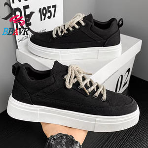 Nuevas Zapatillas Deportivas Casuales de Mezclilla para Hombre, Transpirables, de Verano, para Estudiantes, con Forro de Malla, Cordones Delanteros, Suela de Goma, a la Moda - Product Image 1