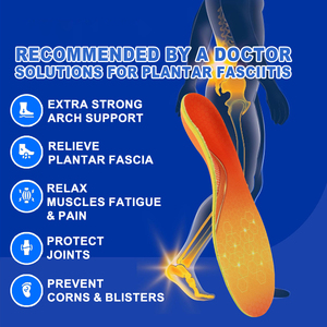 Semelles orthopédiques personnalisées ODM en EVA pour fasciite plantaire avec soutien <span class=keywords><strong>de</strong></span> la voûte plantaire, réduction tarifaire <span class=keywords><strong>de</strong></span> 90 jours, commande urgente - Product Image 4