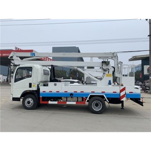 Camion plateforme élévatrice à bras articulé Sinotruk HOWO 18,5 m pour travaux en hauteur - Product Image 5