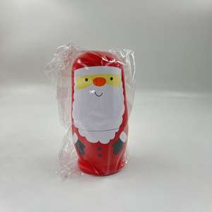 Muñeca anidada rusa seis capas <span class=keywords><strong>Santa</strong></span> <span class=keywords><strong>Claus</strong></span> artesanía de madera decoración del hogar regalo de vacaciones - Product Image 5