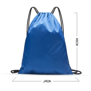 Wholesale Custom Logo <b>Drawstring</b> Backpack Polyester Sports Gym Sack <b>Bag</b> Factory <b>Waterproof</b> Cinch <b>Bag</b> Outdoor Fitness <b>Drawstring</b> - Product Image 2