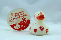 Vente chaude lapin mini canard en caoutchouc