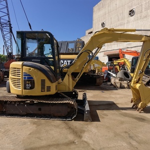 Mini pelle d'occasion 5.5 tonnes bon marché Komatsu PC55MR pelle d'occasion PC35MR PC58 avec bon moteur haute performance en vente - Product Image 2