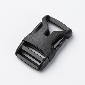 Hebilla de liberación lateral de plástico de 20 mm, negra, duradera, para ajuste de bolsos - Product Image 2