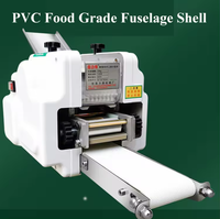 Rouleau de pâte rond carré Siomai Wonton nouilles en feuille faisant des machines Machine de fabrication de peau d'emballage de boulette