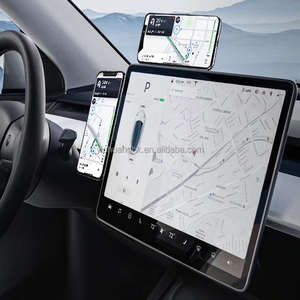 Soporte Magnético Plegable de Doble Cara para Teléfono Móvil, de Metal, para Laptop y Automóvil - Product Image 5