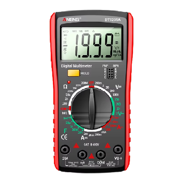 Intelligent DT9205A Digital Multimeter - High-Precision Multi-Function Anti-Burn Specialized Instrument