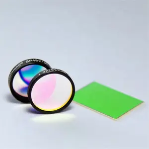 40nm larghezza di banda OD 5 filtro a fluorescenza filtro passa-banda a fluorescenza Uv filtri ottici 390nm