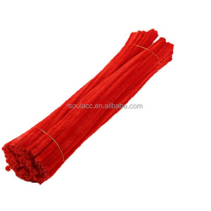 Wholesale Colorful Chenille <strong>Stems</strong> <strong>Pipe</strong> Cleaners Soft Fuzzy Sticks for Kids DIY Crafts - Product Image 5