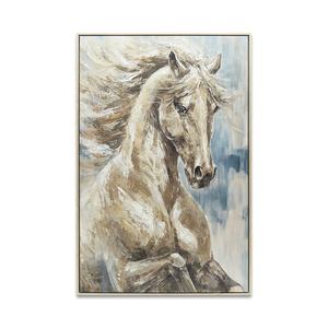 <span class=keywords><strong>Peinture</strong></span> murale originale moderne personnalisée, <span class=keywords><strong>peinture</strong></span> de <span class=keywords><strong>cheval</strong></span>, peintures sur toile faites à la main pour la décoration intérieure, œuvre d'art, animal, huile, hôtel, <span class=keywords><strong>abstrait</strong></span> - Product Image 2