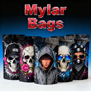 Bolsas de Mylar Pequeñas Personalizadas con Cierre Hermético, a Prueba de Olores, para Alimentos, de 3.5, 7G, 14G y 1Oz - Product Image 3