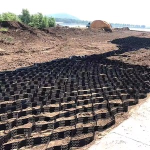 Géogrille en HDPE à <span class=keywords><strong>nid</strong></span> <span class=keywords><strong>d</strong></span>'abeilles pour le fond des hangars, grille industrielle pour <span class=keywords><strong>gravier</strong></span>, grille pour pavés de <span class=keywords><strong>voiture</strong></span>, grille pour gazon - Product Image 6