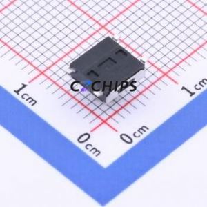 GT-TS090A-H050-L1 Tactile Switch SMD-4P,6.2x6.2mm Switch Single Pole Single Throw Round Button 1.6N Vertical Mount - Product Image 2