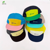 Casquette de sport d'extérieur Wins Flying à 6 panneaux, en nylon, brodée, pour la course, la pêche et le camping, personnalisable