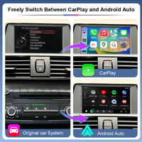 Adaptateur sans fil CarPlay et Android Auto pour BMW Série 1/2/3/4/5/7 X1/X3/X5/X6 MINI X4 - Commande vocale USB Type-C