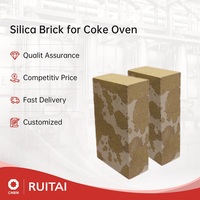 Brique de silice OEM ODM personnalisée à haute conductivité thermique et à haute résistance à la déformation, pour fours à coke dans l'industrie sidérurgique