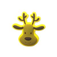 Épingles décoratives en silicone souple personnalisées avec logo, badges en plastique en forme d'éléphant, pas chers et sûrs