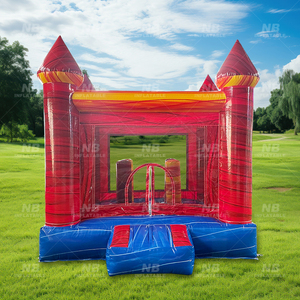 Moonwalk Commercial Grade <b>Inflatable</b> House Water Slide Children's Playground Jumping Castle for Kids <b>Inflatable</b> Castles I - Product Image 5