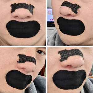 बच्चों के लिए नाक स्ट्रिप्स मेडिकल ग्रेड से प्रमाणित सुरक्षित डिजाइन मजेदार रंग आकार, खर्राटों की रोकथाम आसान पील कोई अवशेष नहीं - Product Image 4