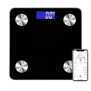 New Smart Bluetooth Body Fat Scale Precision Household Electronic Scale Large Color Screen VA Fat Weighing Detector Tester