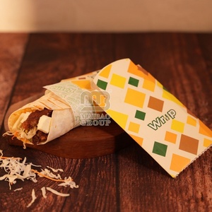 Pacchetto usa e getta Sushi Burrito Taco imballaggio in carta Kraft esagono scatola di imballaggio <span class=keywords><strong>per</strong></span> <span class=keywords><strong>alimenti</strong></span> da asporto - Product Image 3