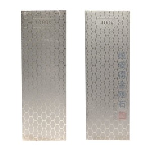 Guangzhou Diamond <b>Sharpening</b> Stone 400 1000 Grit Double Sided For <b>Knife</b> Honing - Product Image 1