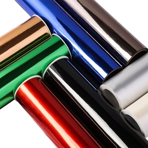 Papel de Lámina Caliente de 4cm/8cm, Rollo de Papel de Lámina Dorada y Plateada, Lámina de Transferencia Térmica para Papel y Cuero - Product Image 2