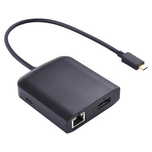 Hub USB C 8K <span class=keywords><strong>DisplayPort</strong></span> 2x USB-A 480Mbps Ethernet <span class=keywords><strong>RJ45</strong></span> Port PD100W Chargement 5-en-1 Hub USB Type C - Product Image 1
