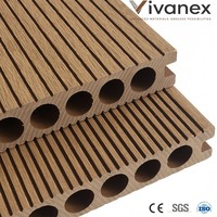 Baldosas de Madera Compuesta Vivanex Antideslizantes, Impermeables, Ecológicas, con Diseño Moderno para Jardines, Patios y Balcones