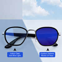 Lunettes de soleil photochromiques de luxe pour hommes, de haute qualité, UV400, pour le sport et la conduite