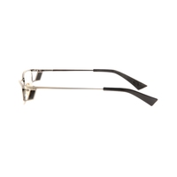 Gafas Ópticas de Metal de Media Montura, Diseño Moderno, Patillas Elegantes, Cómodas, Personalizables, Unisex, para Todas las Formas de Rostro, Envío Rápido