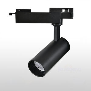 <span class=keywords><strong>Rail</strong></span> de lumière LED monté en surface, projecteur de <span class=keywords><strong>rail</strong></span> de <span class=keywords><strong>magasin</strong></span> de vêtements 20w 30w projecteur COB de hall d'exposition de salon - Product Image 3